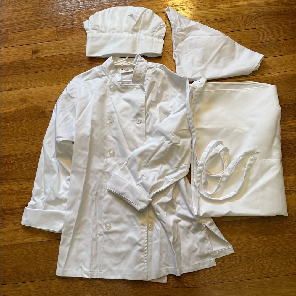 White Chef Uniform Set